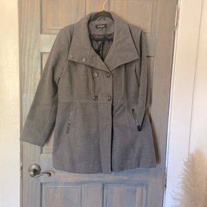 Gray Eclipse Dress Coat